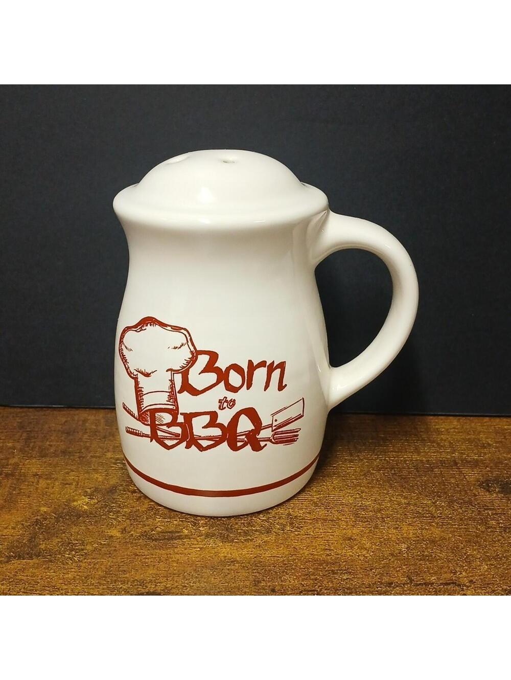 Vintage Pfaltzgraff Born to BBQ Barbecue 4.5" Seasoning Shaker
